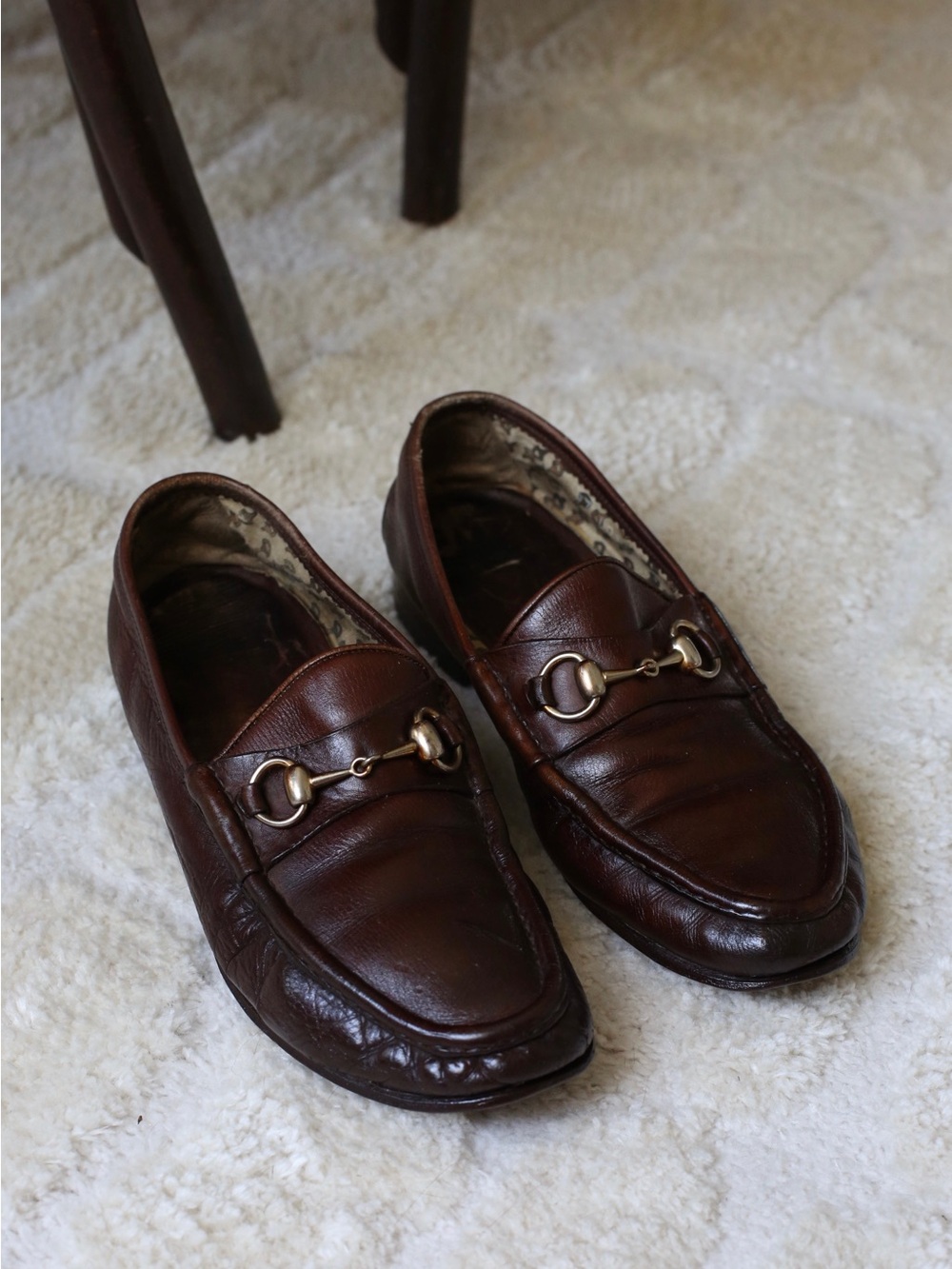 Men's Gucci Horse Bit Loafers